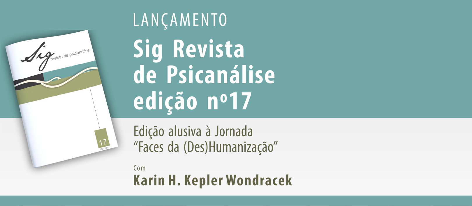 Lançamento da Sig Revista de Psicanálise 17