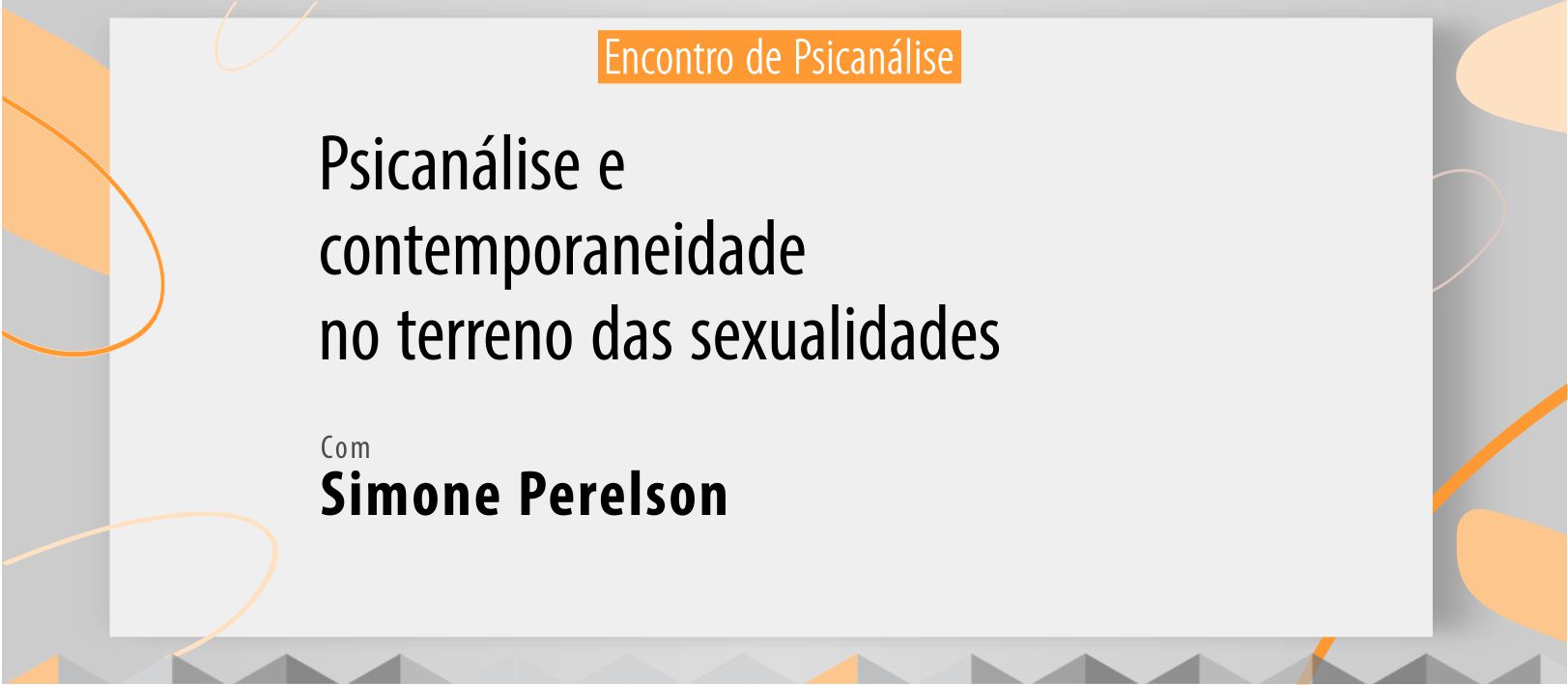 Encontro de Psicanálise – Setembro