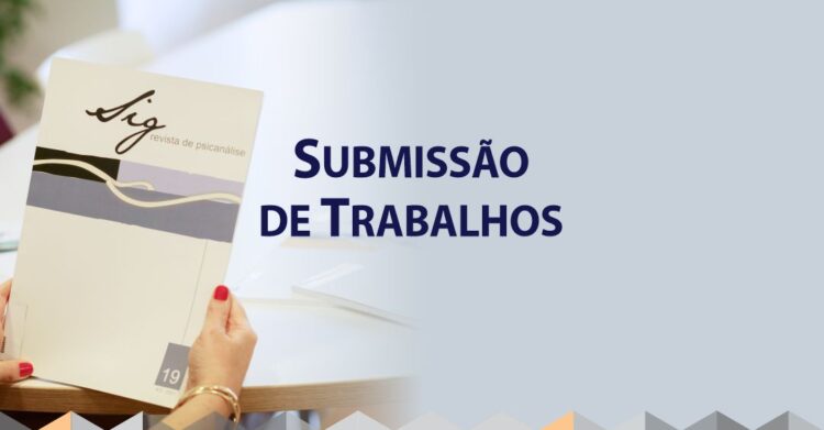 Submissão de trabalhos para Sig Revista