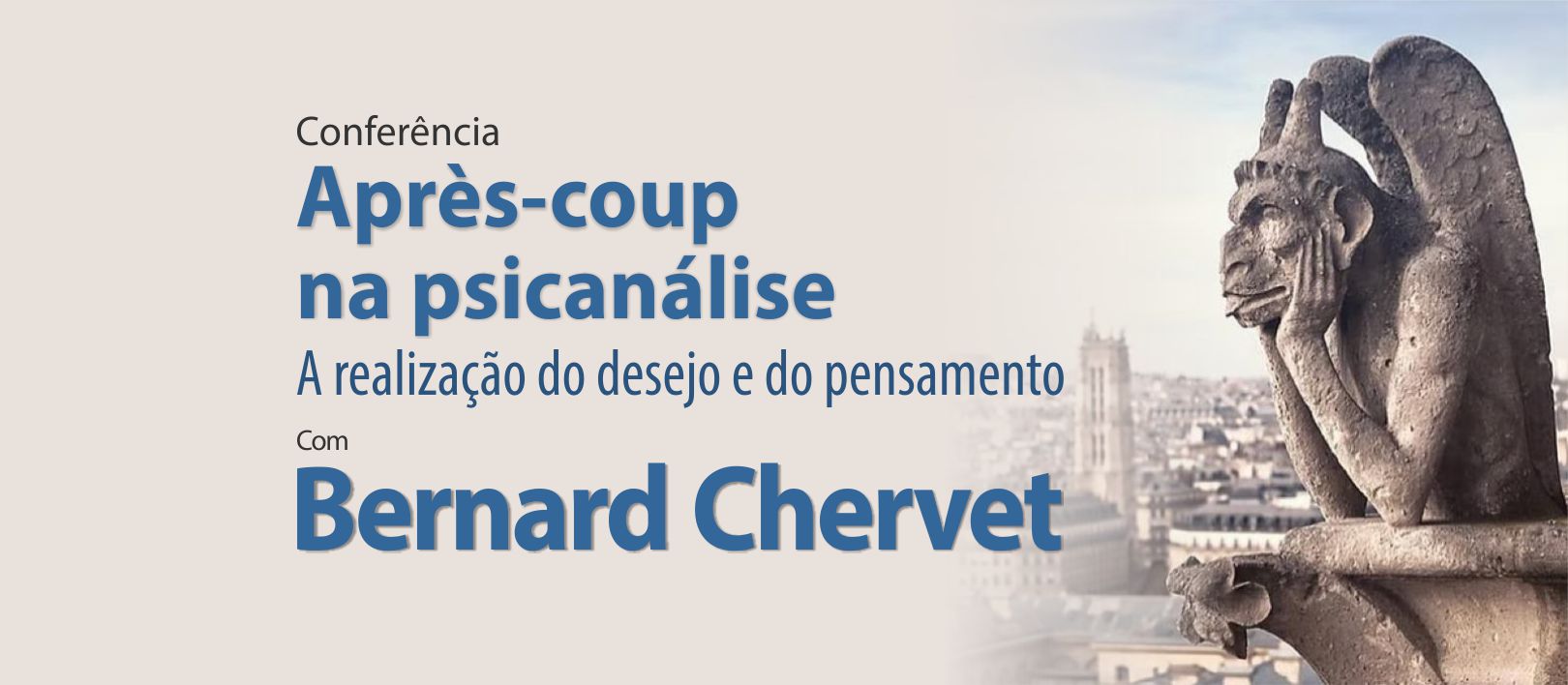 Conferência com Bernard Chervet