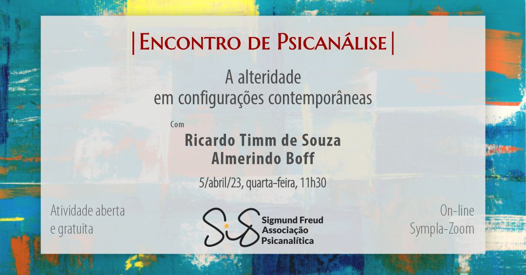 Encontro de Psicanálise – Abril