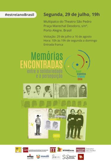 Memórias Encontradas – entre a solidariedade e a perseguição